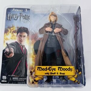 NECA Harry Potter Half-Blood Prince MAD-EYE MOODY 7" Action Figure Series 1